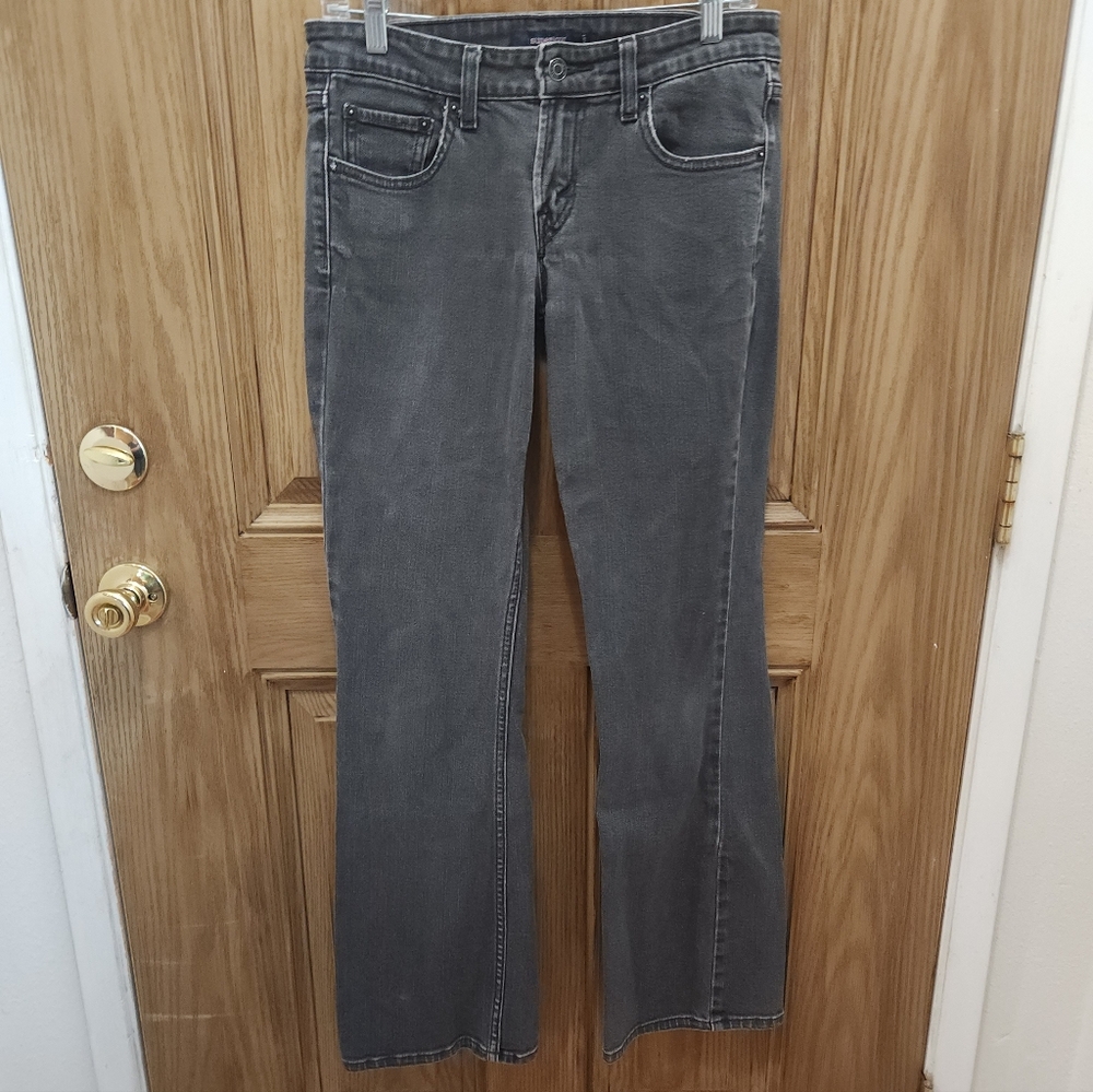 Levi's Dark Gray Flare Women's Jeans